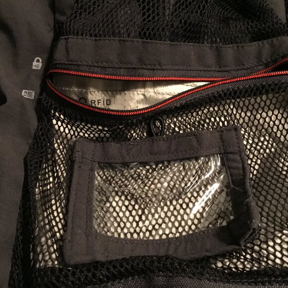 Craghoppers Vest Men's L Grey Insect Shield Utility Fish Photography Full Zip - Picture 1 of 15